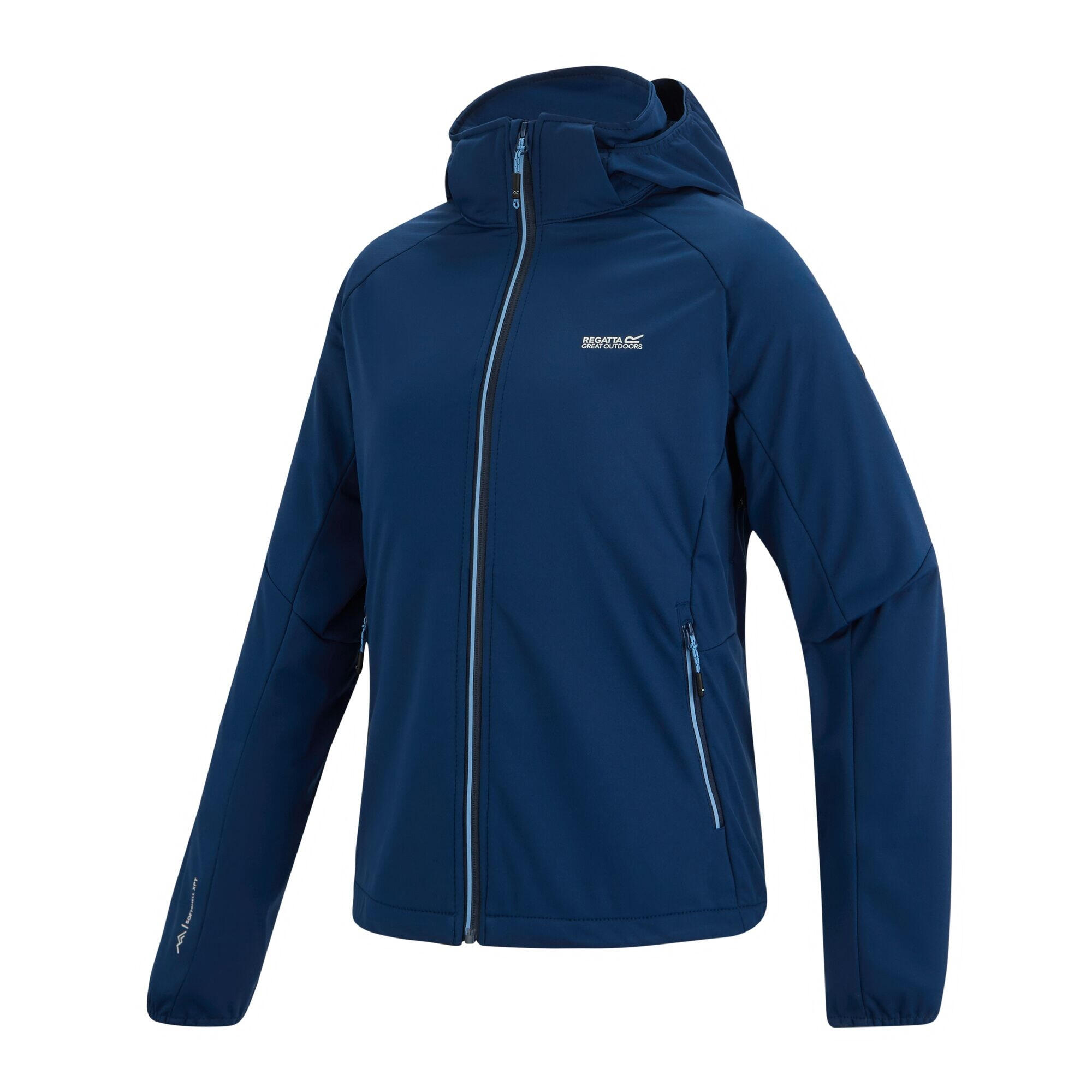 Chaqueta Softshell Bourda para Mujer Azul aviador 3/5