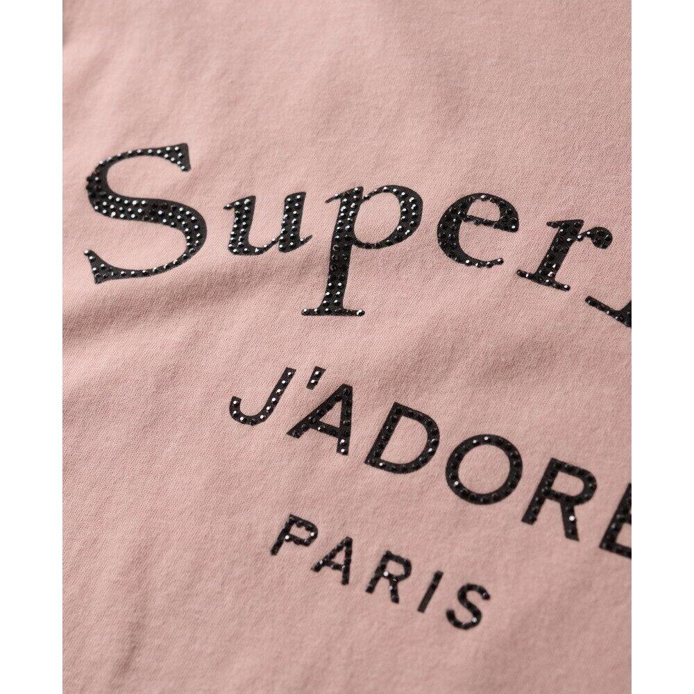 Dames-T-shirt Superdry Brand Mark 2/2