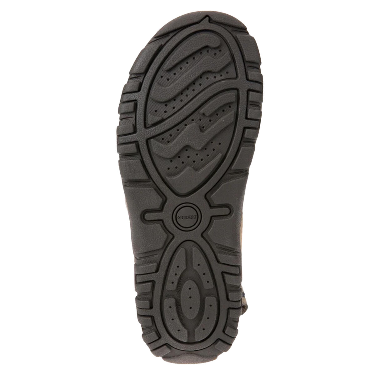 Sandalen "Strada", Nubukimitat Herren Sand/Marine 3/4