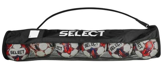 Select Ball Tube for 6 Balls — Nylon Carrier with Shoulder Strap, Black