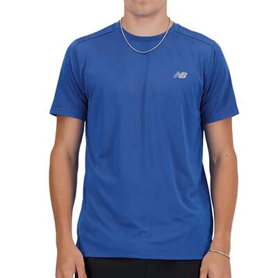 T-shirt met korte mouwen new balance model camiseta new balance spor voor unisex