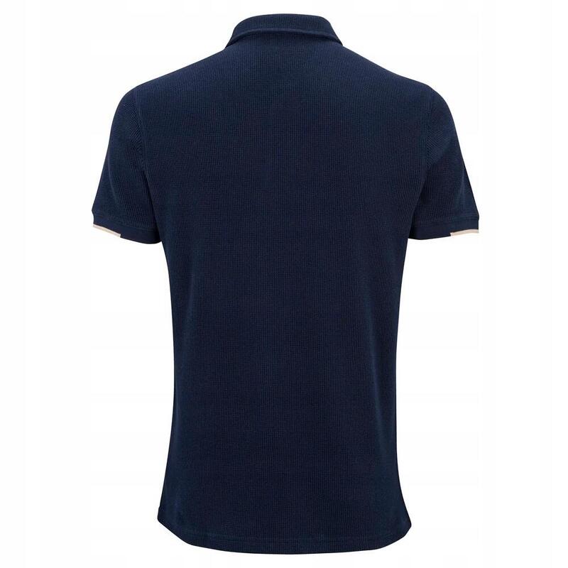 Tricou casual 25powama5 polo bleumarin bărbătesc