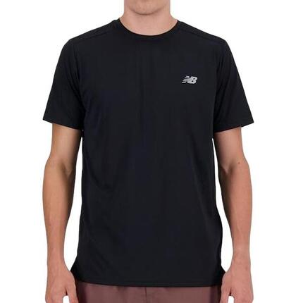 New Balance Leichtes Herren T-Shirt Schwarz