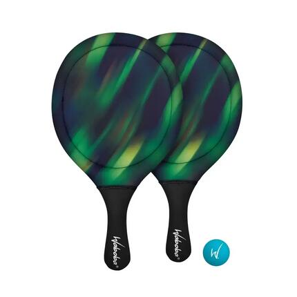 Zestaw rakietek plażowych z 2 rakietami i pływającą piłką - Sport