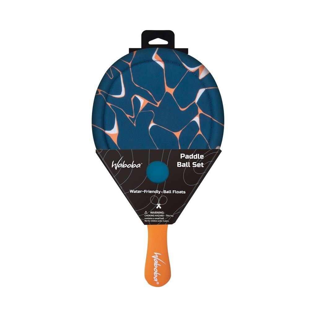 Set de raquettes de plage avec 2 raquettes et balle flottante 4/4