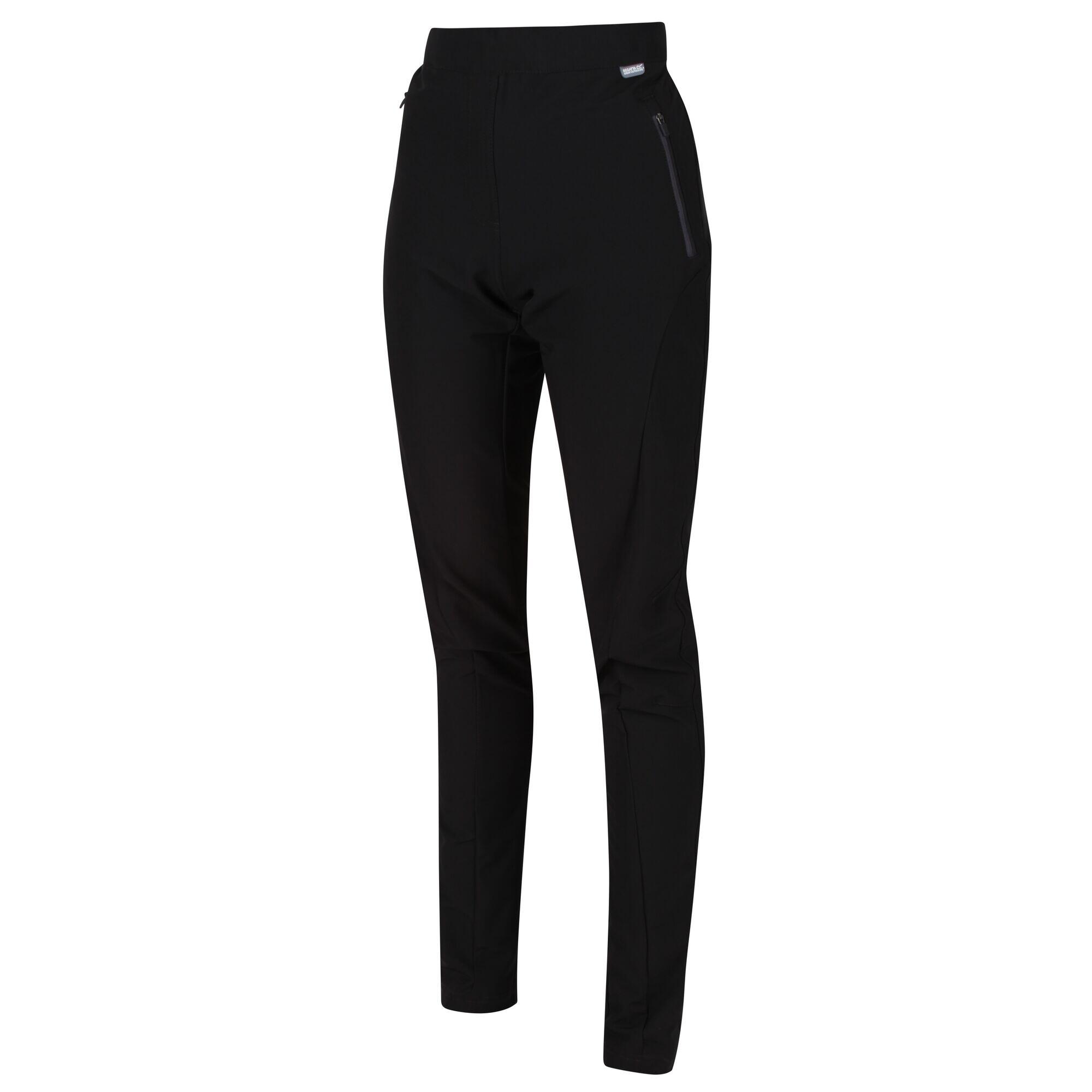 Pentre Stretch Women s Hiking Trousers Black REGATTA Decathlon