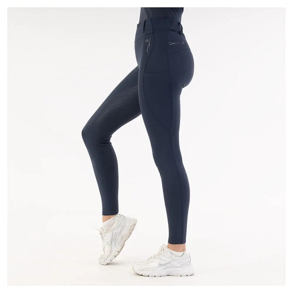 Pantaloni da equitazione full grip da donna ANKY Purity Tregging XR261103 3/4