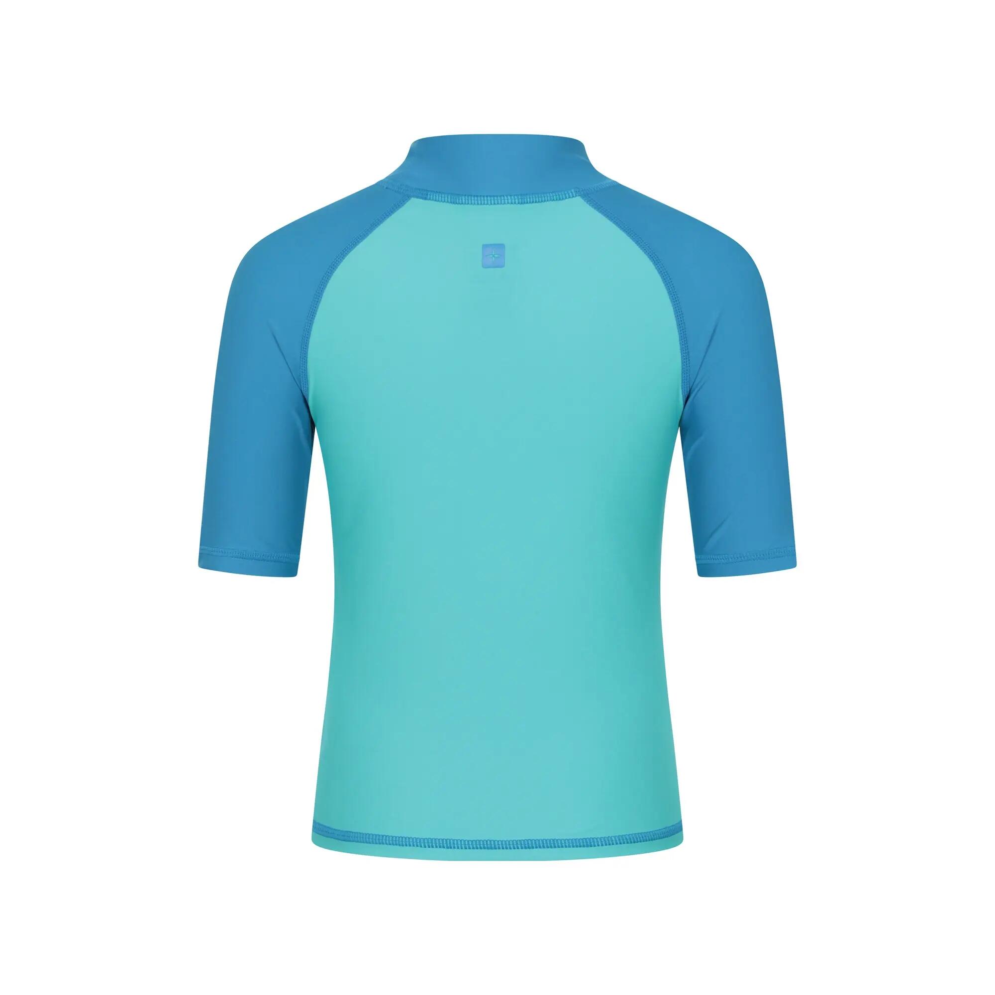 Kinder Schwimmen UV-Shirt LSF 50+ Flatlock-Nähte Schnelltrocknend 3/4