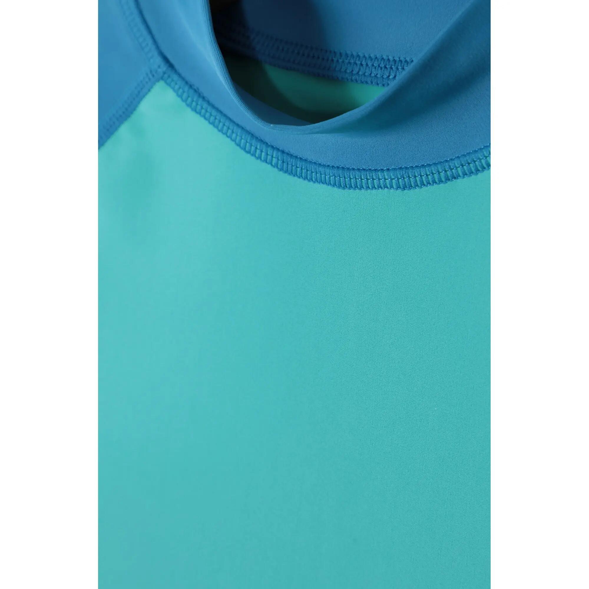 Kinder Schwimmen UV-Shirt LSF 50+ Flatlock-Nähte Schnelltrocknend 4/4