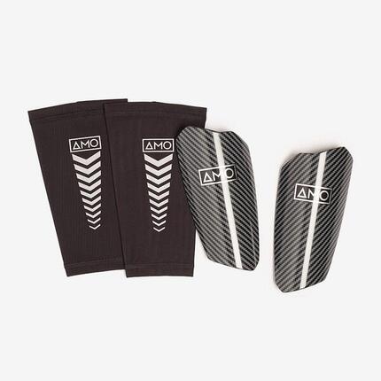 AMO PRO-LITE Shin Guard L, Carbon-Inspired EVA Padding
