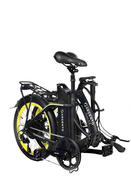 Rower elektryczny składany ARGENTO PIUMA-S PLUS 5/7