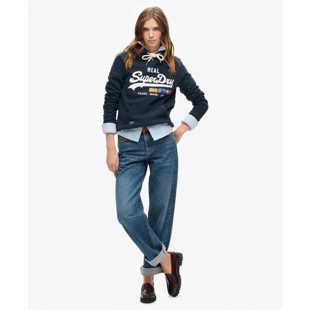 Women's hooded sweatshirt Superdry Vintage Logo Pop Entry 2/7