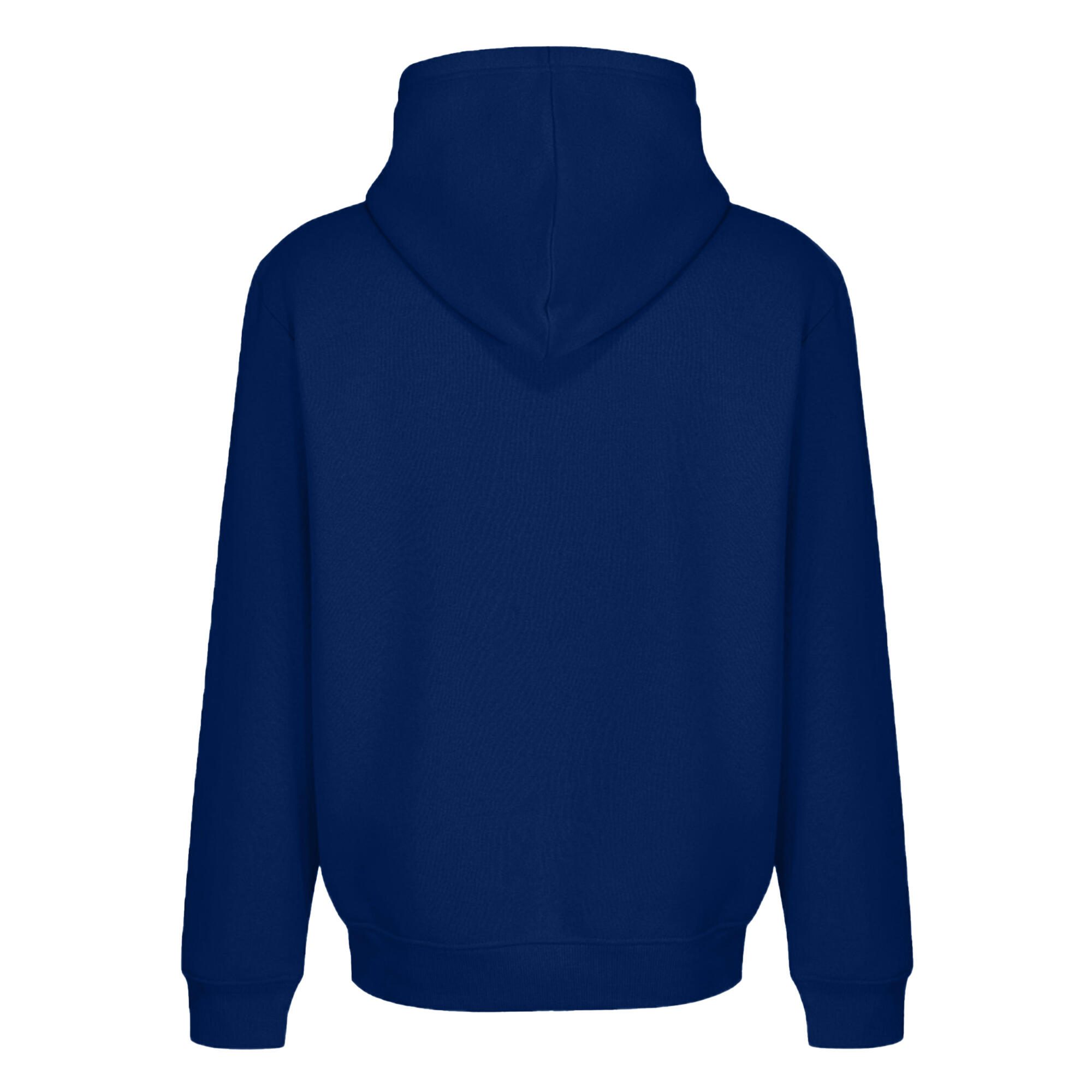 Mens Pull Over Hoodie (Navy Blue) 3/4