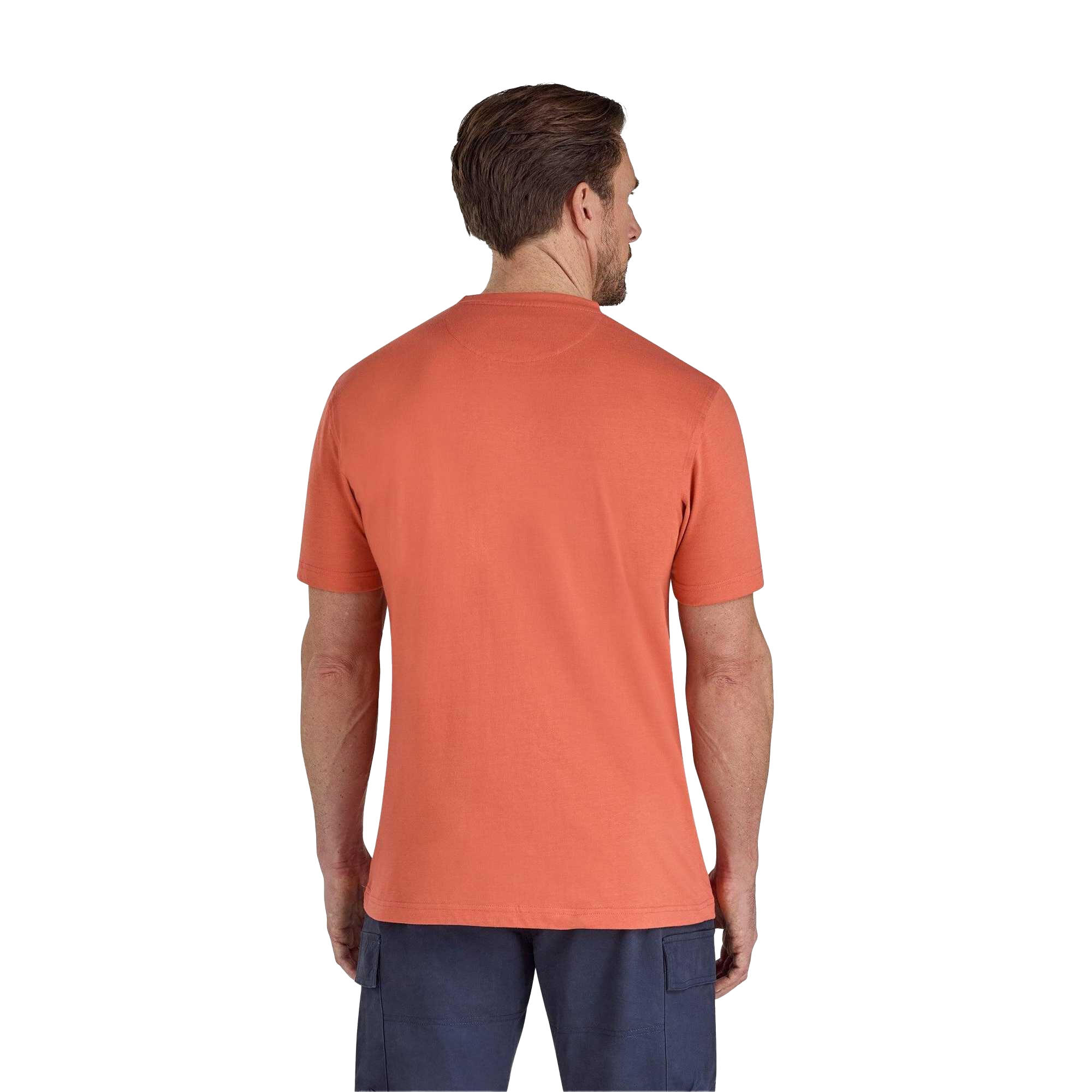 "Flock Union Jack" TShirt für Herren Orange 2/4