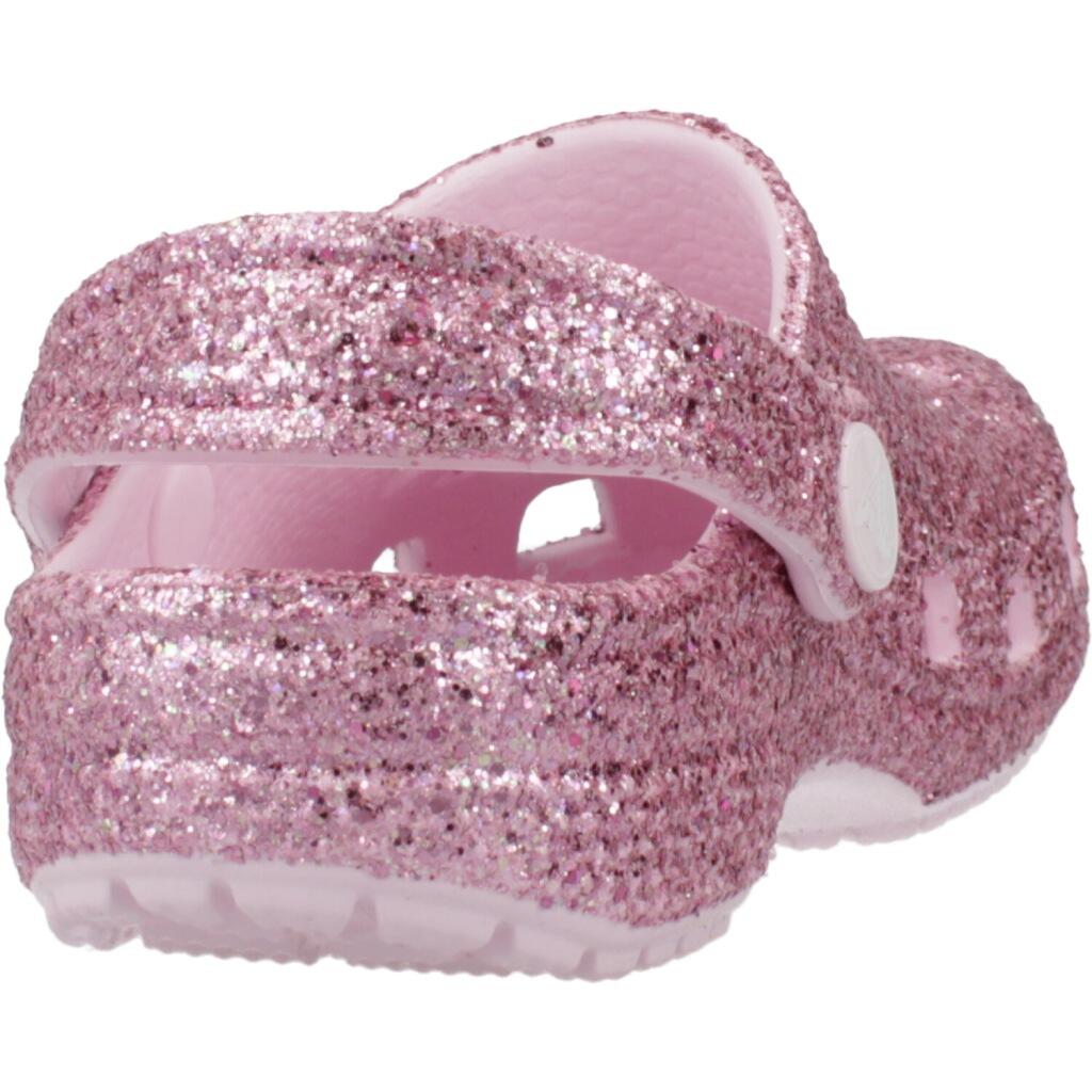 Sandały CROCS CLASSIC CHUNKY GLITT Rose 3/5