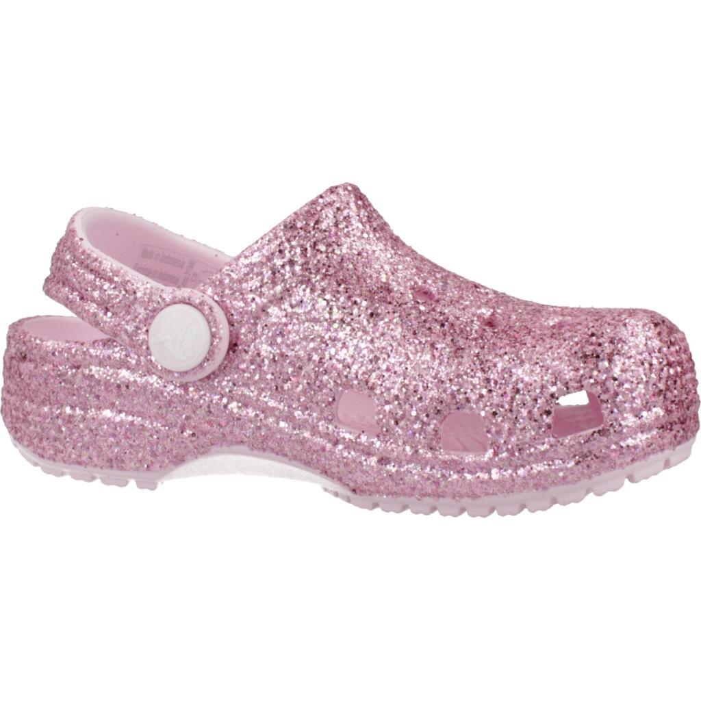 Sandały CROCS CLASSIC CHUNKY GLITT Rose 5/5