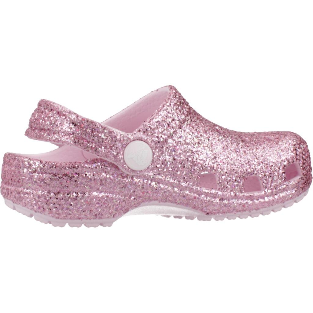Sandały CROCS CLASSIC CHUNKY GLITT Rose 4/5