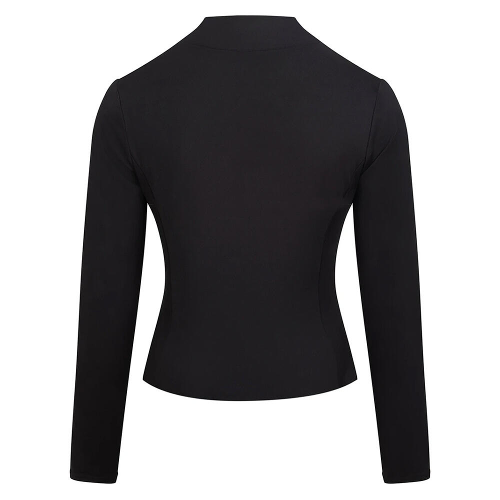 "AWDis" Jacke für , recyceltes Material Damen Samtschwarz 3/5
