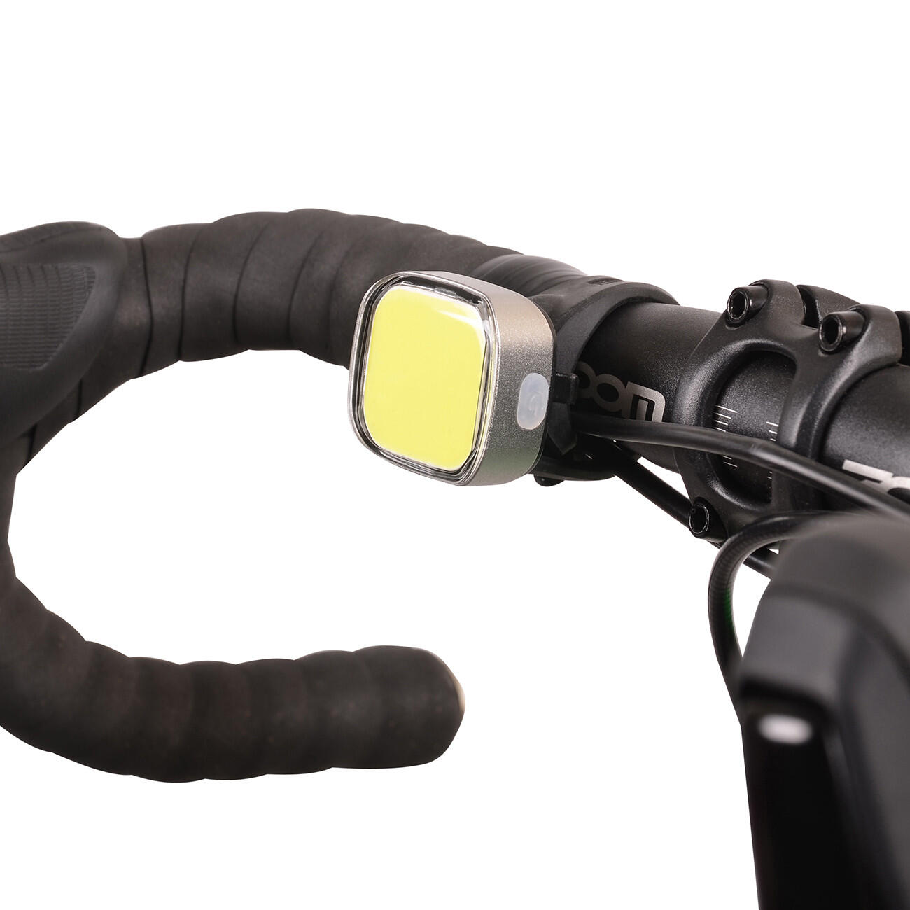 Zestaw lampek rowerowych, LI-ION COB, akumulator USB 7/7