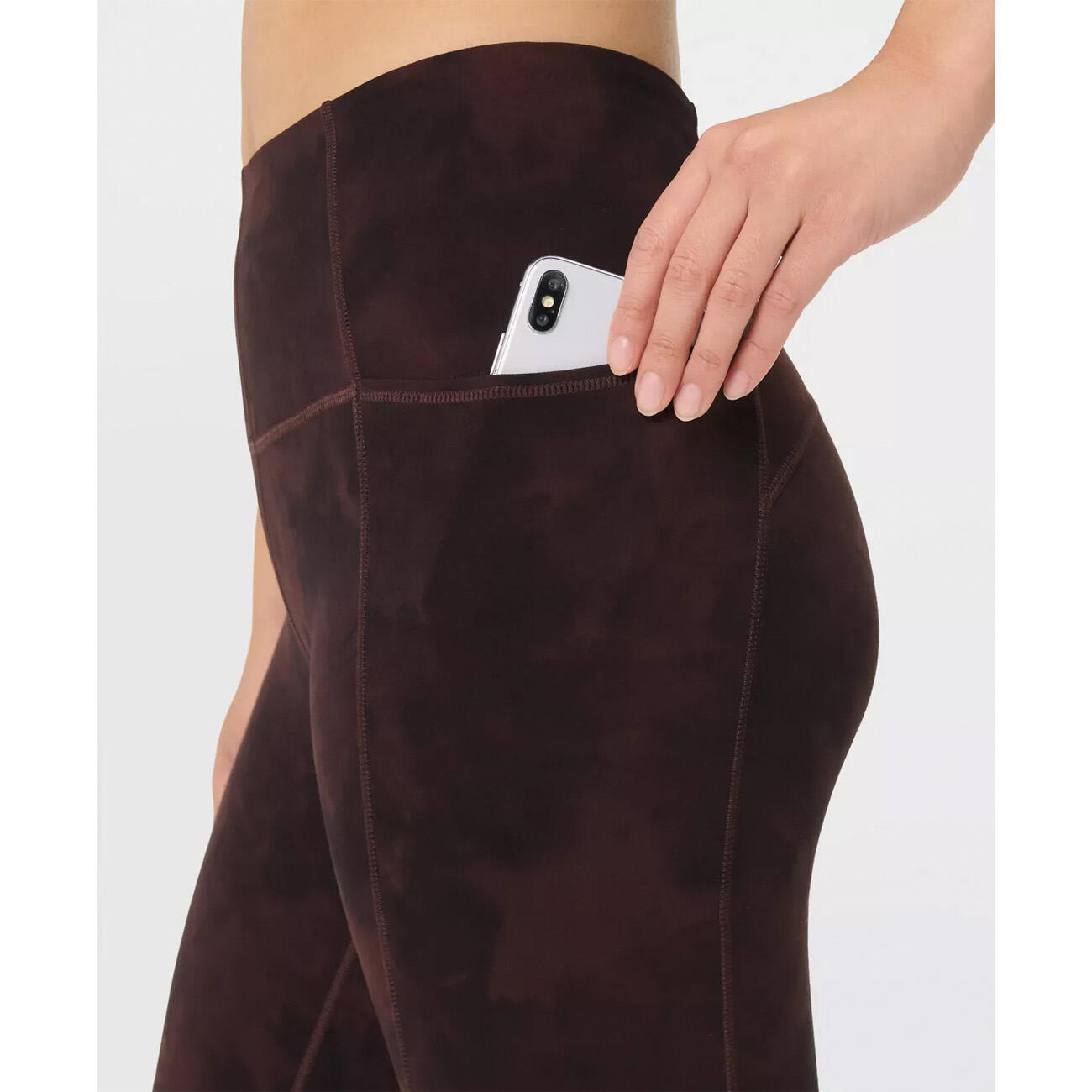 SWEATY BETTY Super Soft Yoga Leggings Broek SABLE BRUIN SPUITVERF XXL 3/7