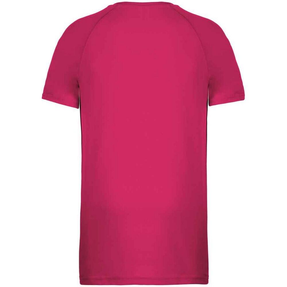 Tshirt PERFORMANCE Homme (Fuchsia) 2/3