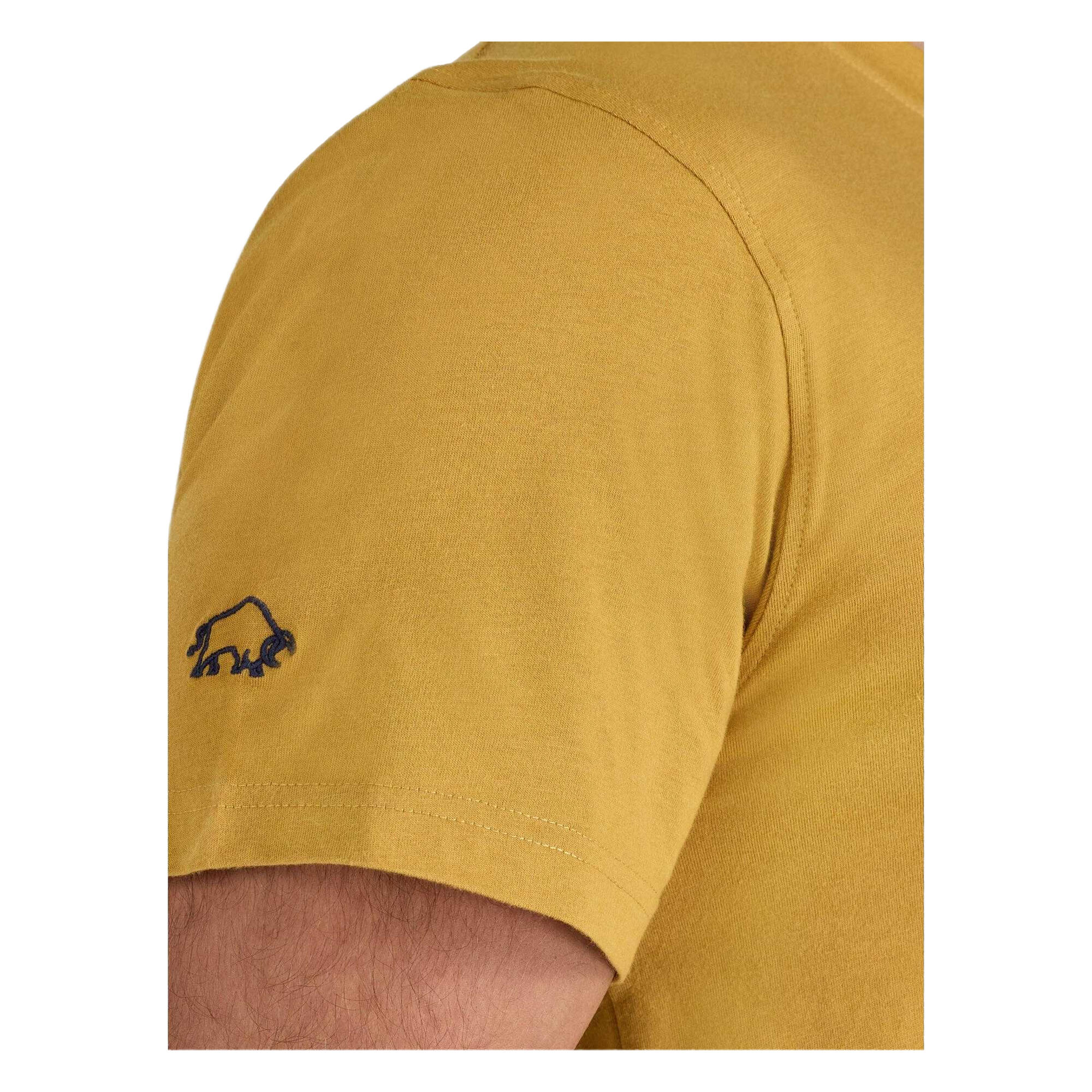 "Life Is An Adventure" TShirt für Herren Senf 3/4