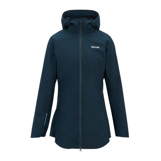 Veste Imperméable À Capuche NATALINA Femme (Bleu Marine)