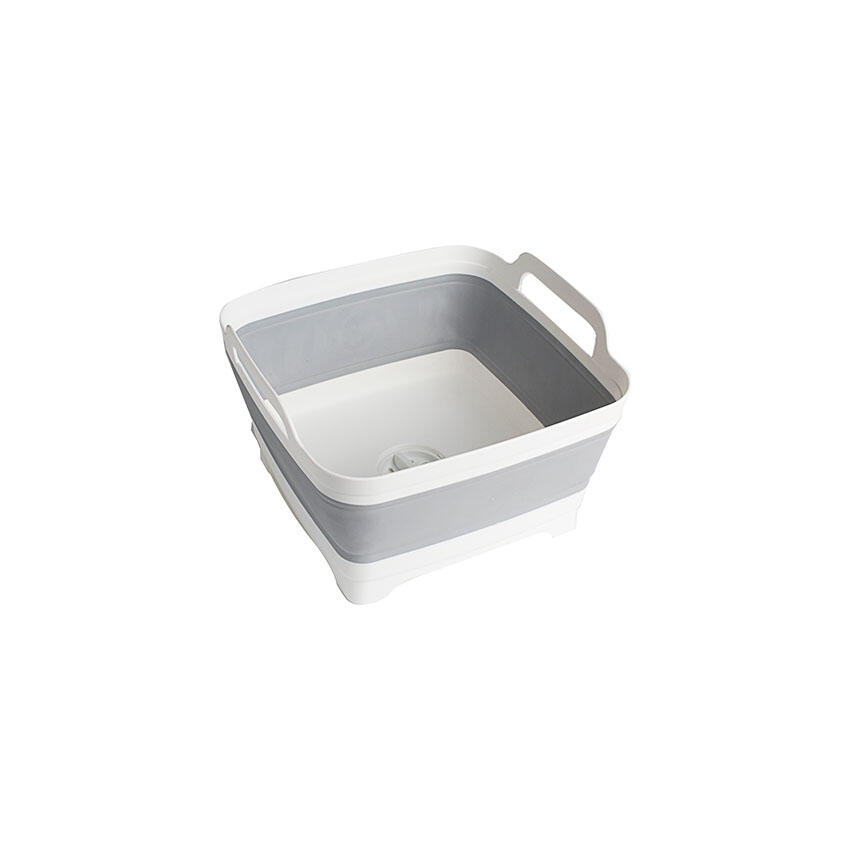 Brunner Tanq Fold-away - opvouwbare wasbak White/Grey 3/5