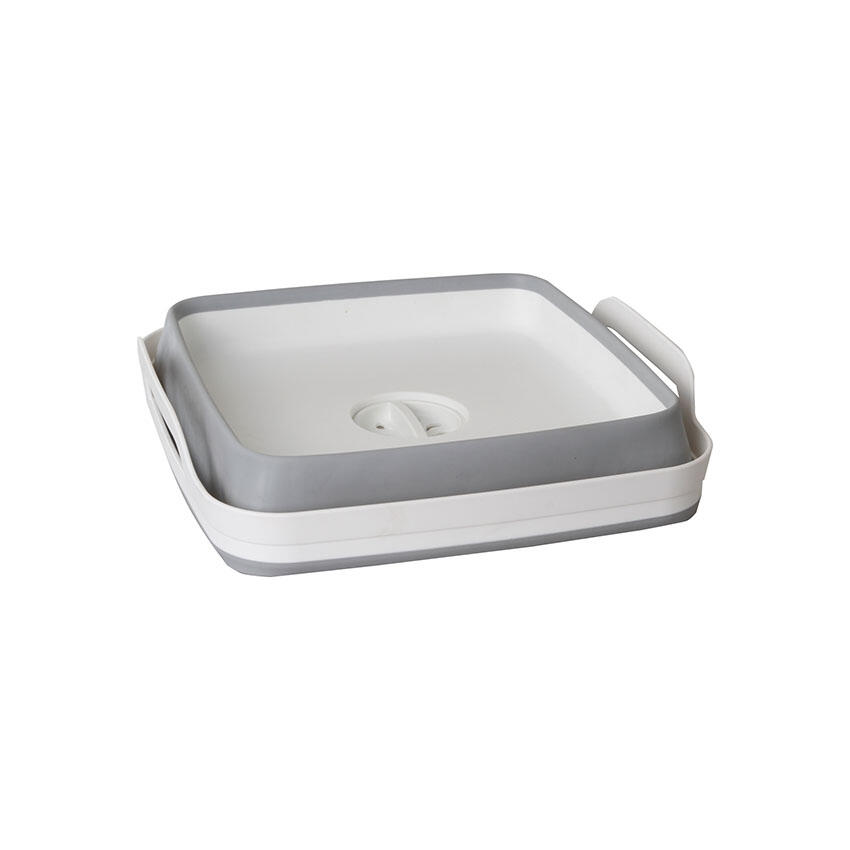 Brunner Tanq Fold-away - opvouwbare wasbak White/Grey 4/5