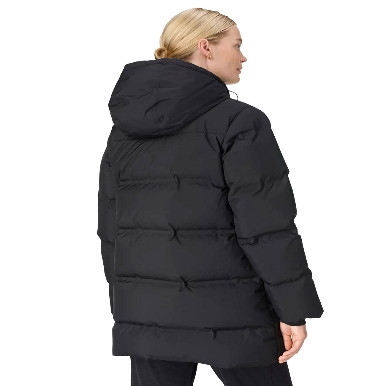 SWEATY BETTY Nimbus Mid Waterproof Puffer  ZWART L 3/7