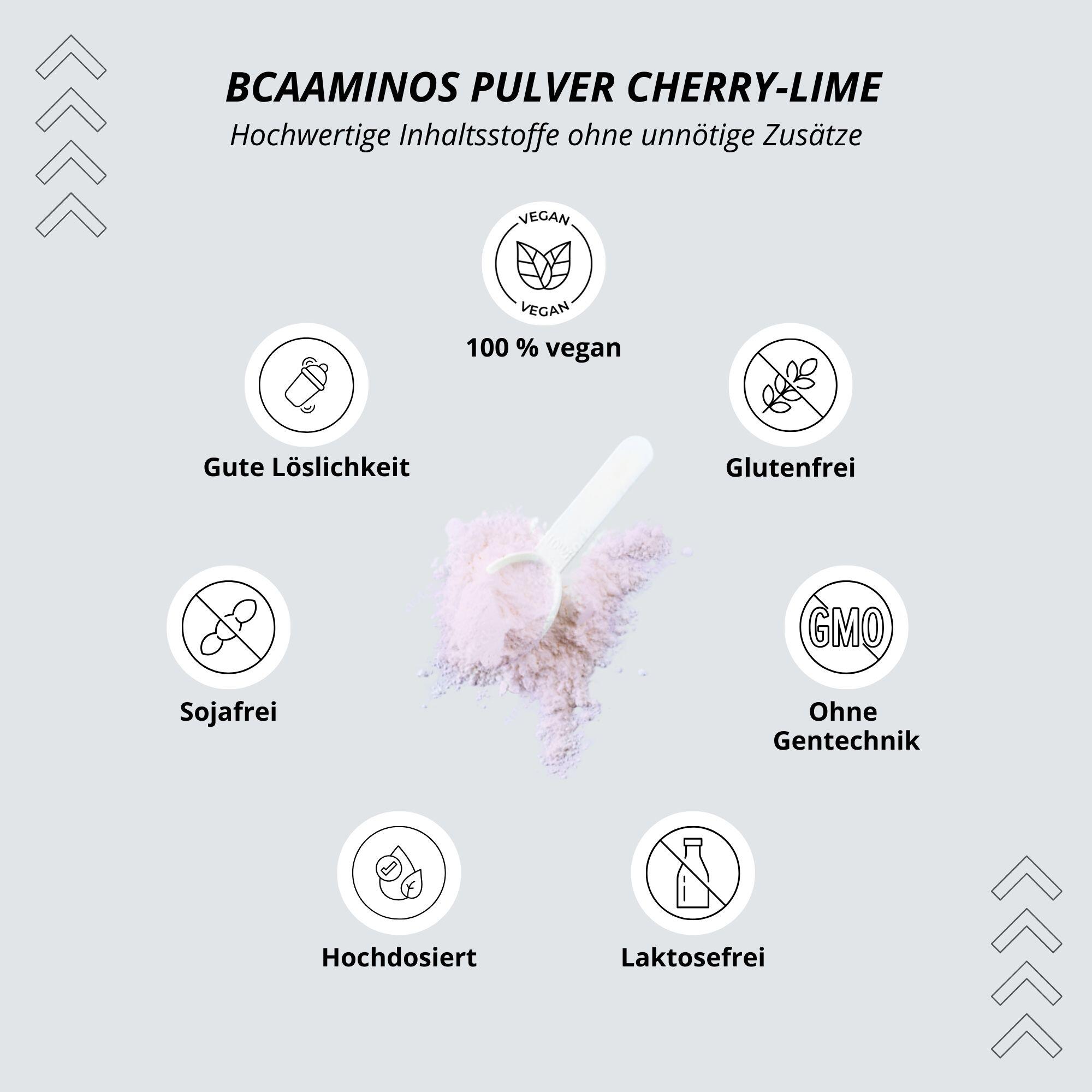 BCAAminos Pulver 300g - Cherry Lime 3/5