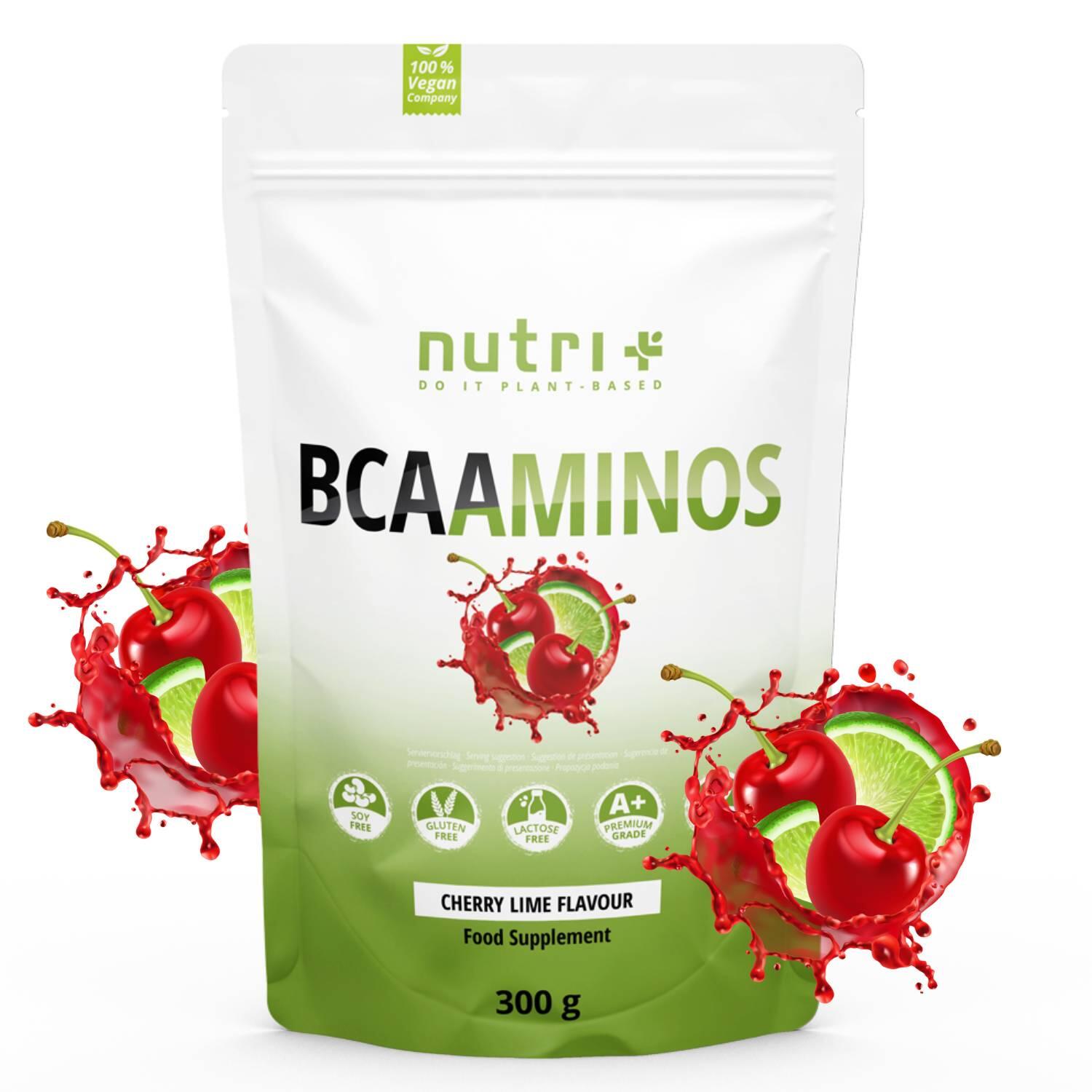 BCAAminos Pulver 300g - Cherry Lime 1/5