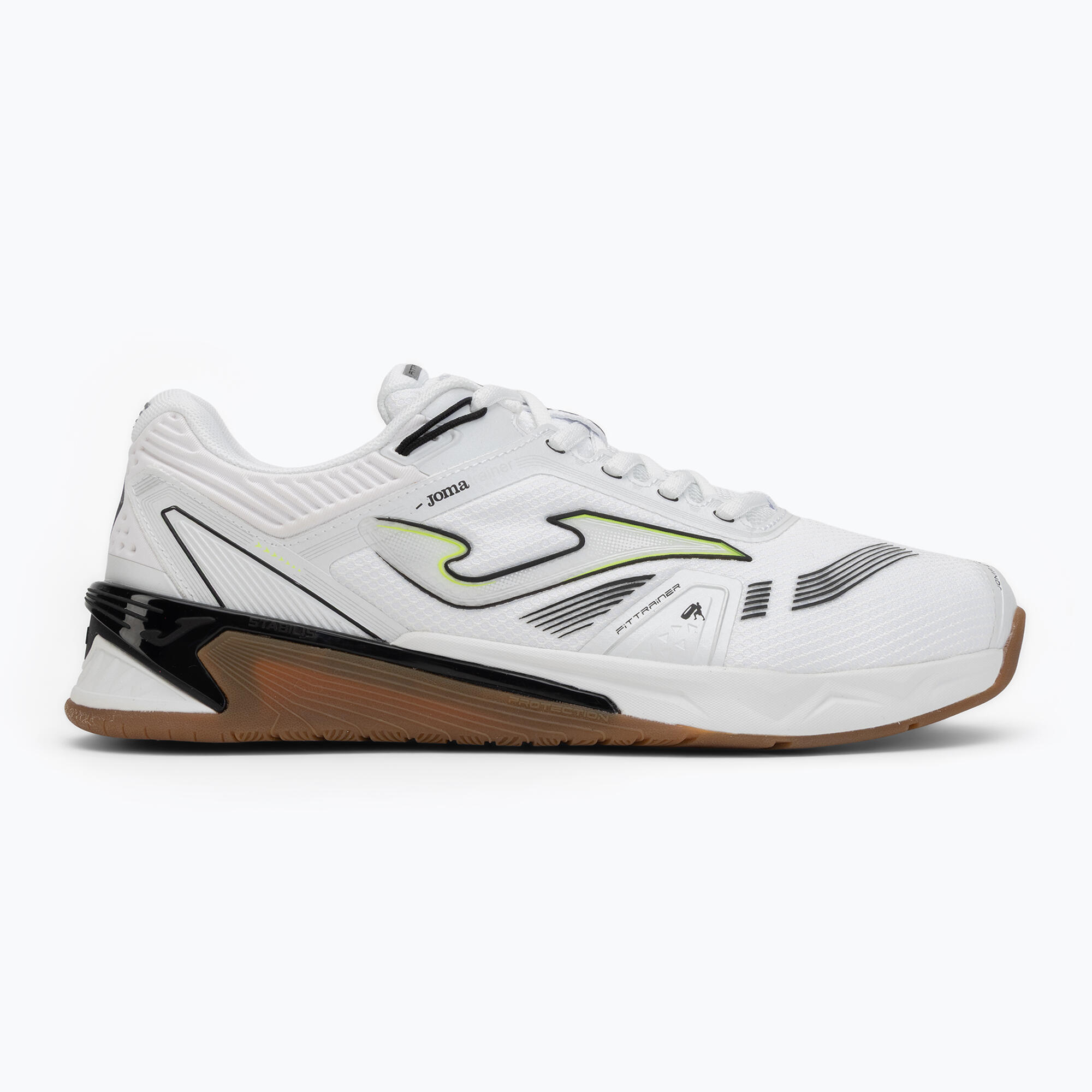 Chaussures d'entraînement pour hommes Joma Fittrainer blanches 2/7