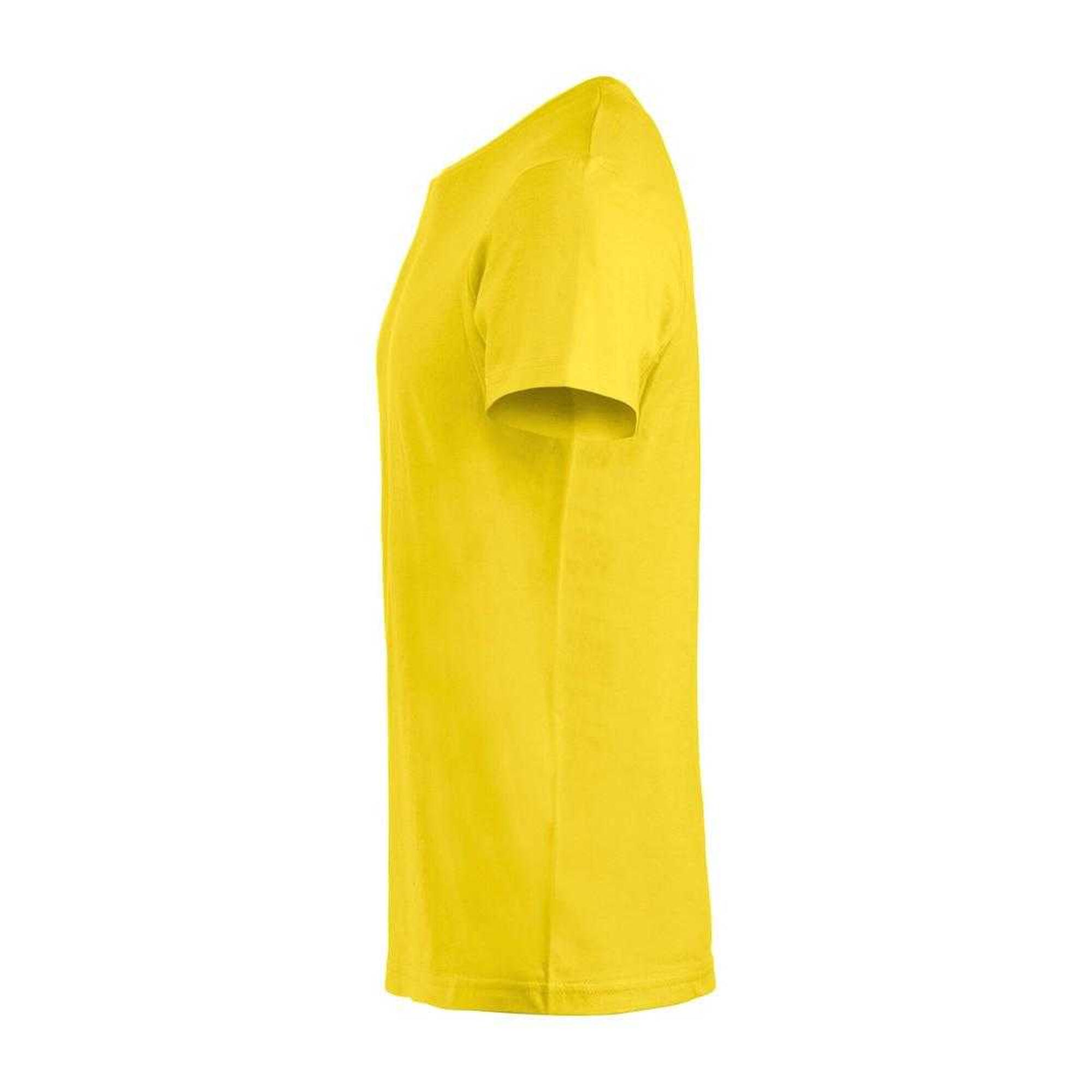 Mens Basic TShirt (Lemon) 3/3