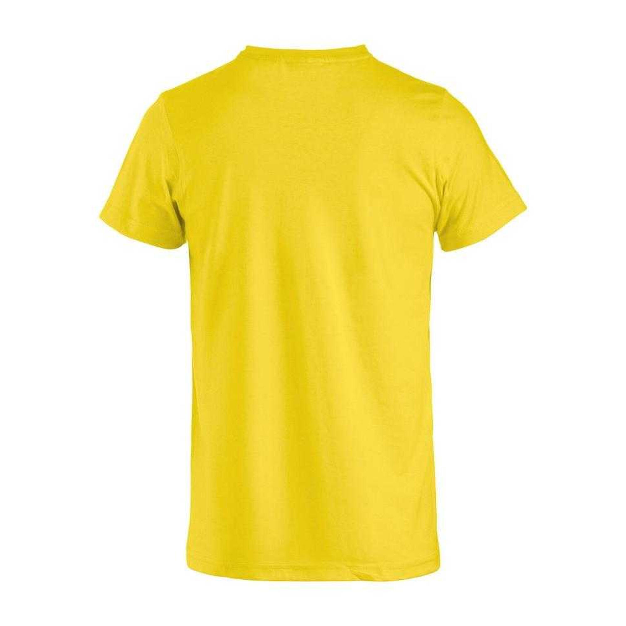Mens Basic TShirt (Lemon) 2/3