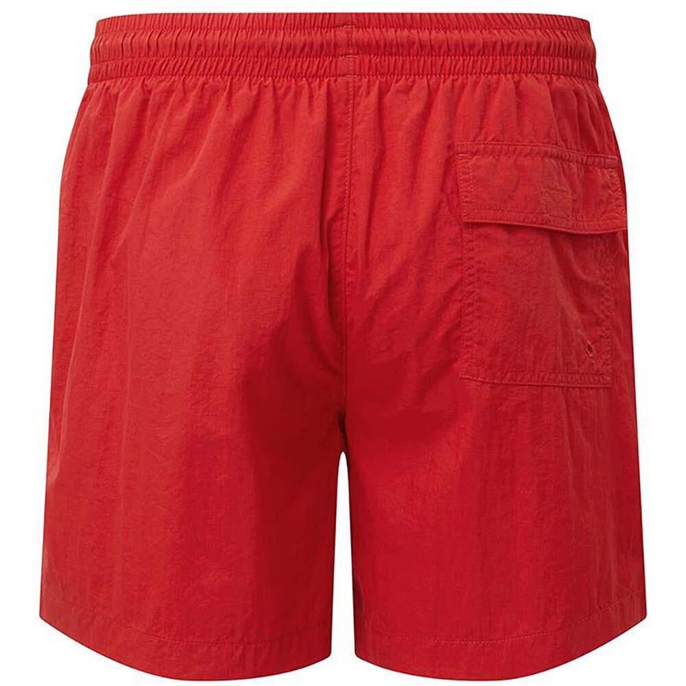 Short De Bain Élastiqué Homme (Rouge / Rouge) 2/3