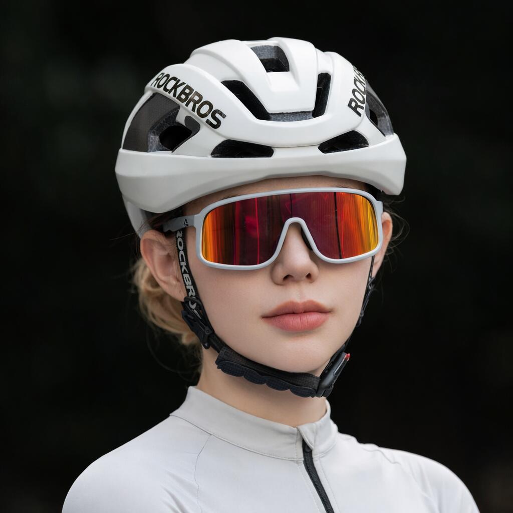 casco da bicicletta in fibra di carbonio Rockbros 2/7