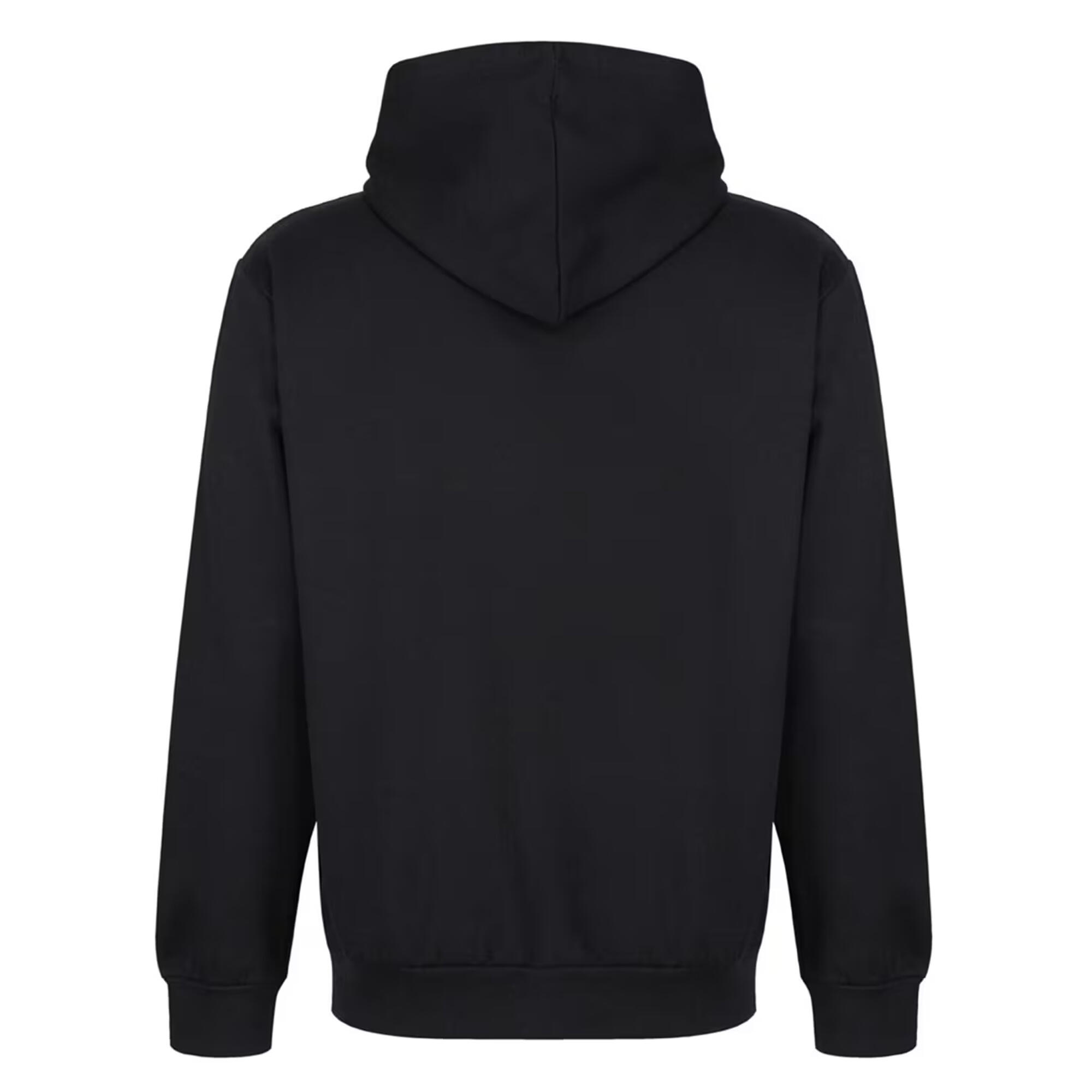 Kapuzenpullover für Herren Schwarz 3/4