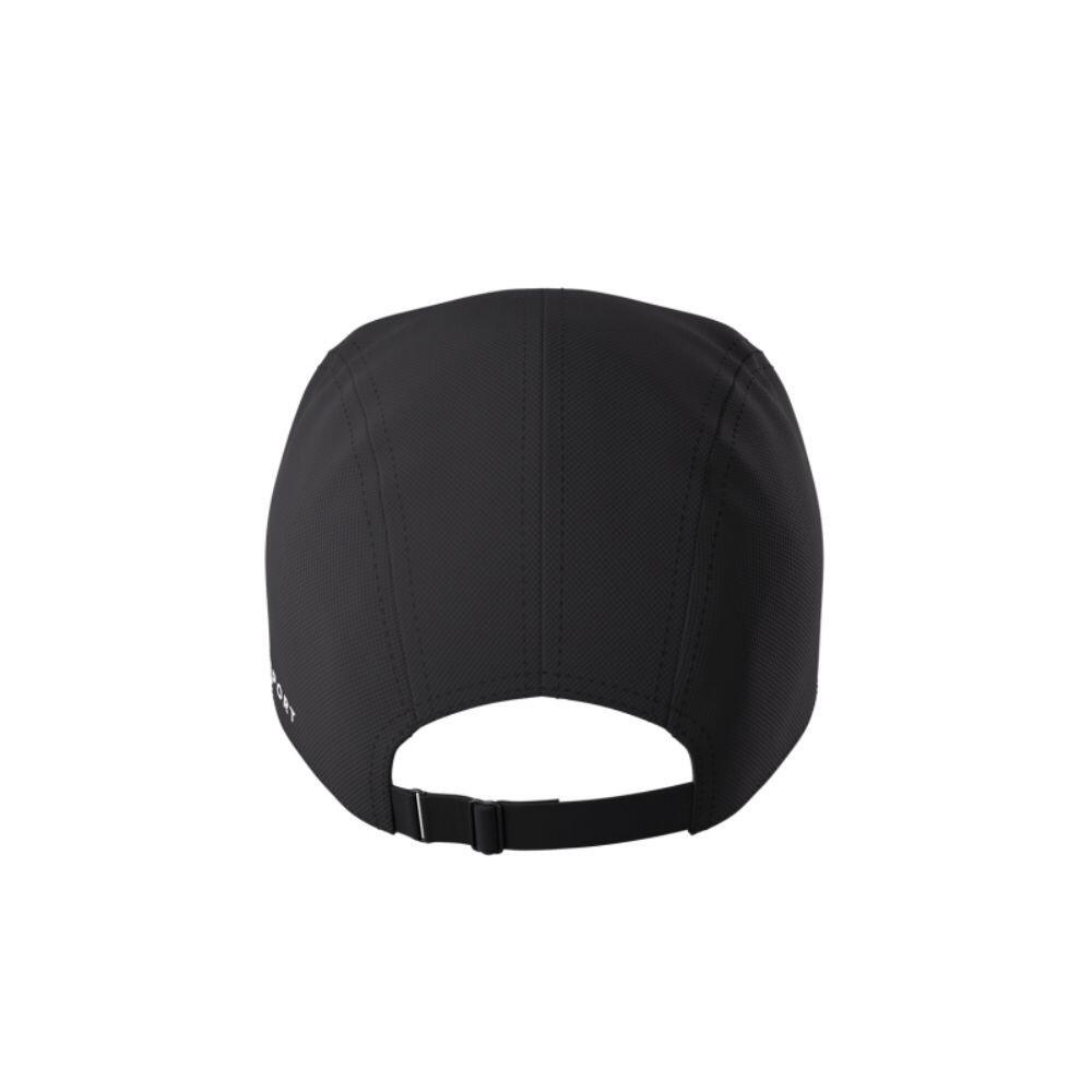 Gorra running 5 Panel Black running Unisex Negro Compressport 3/3