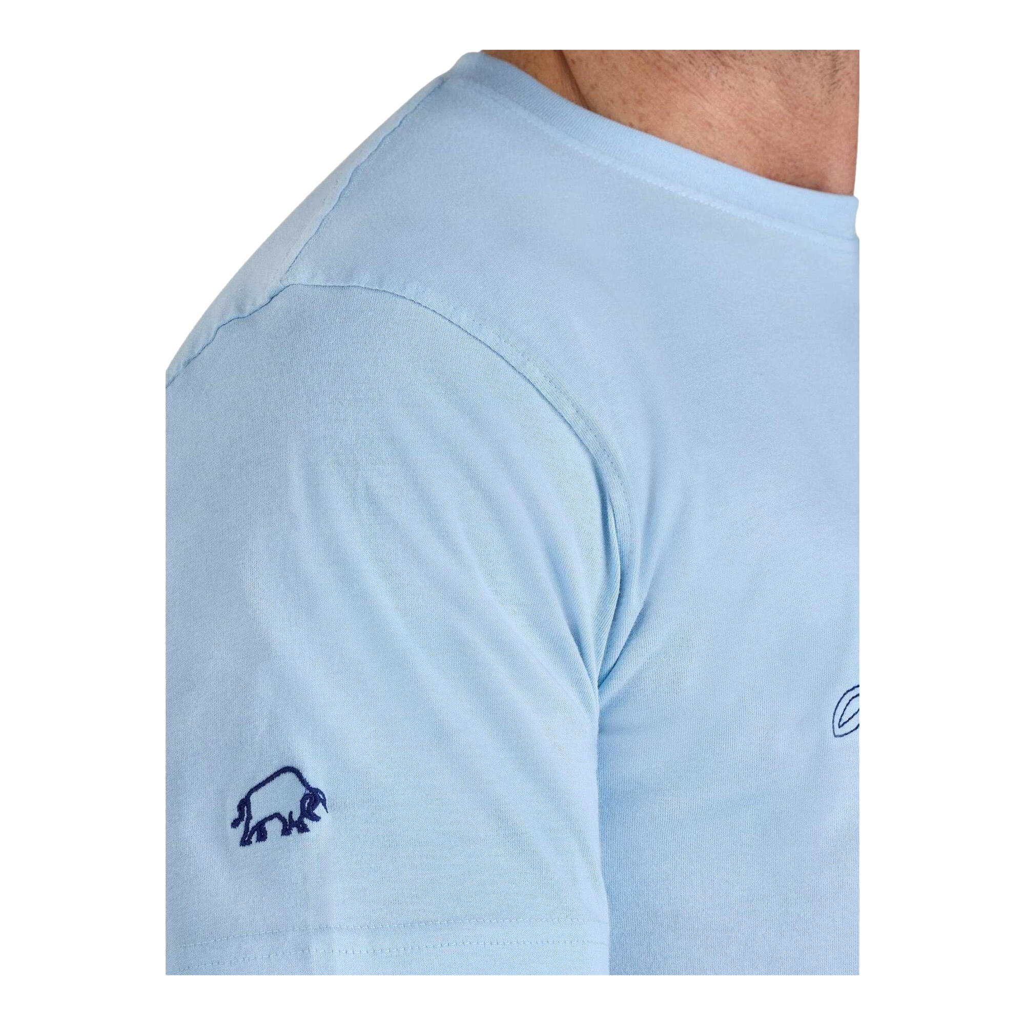 TShirt für Herren Himmelblau 3/4