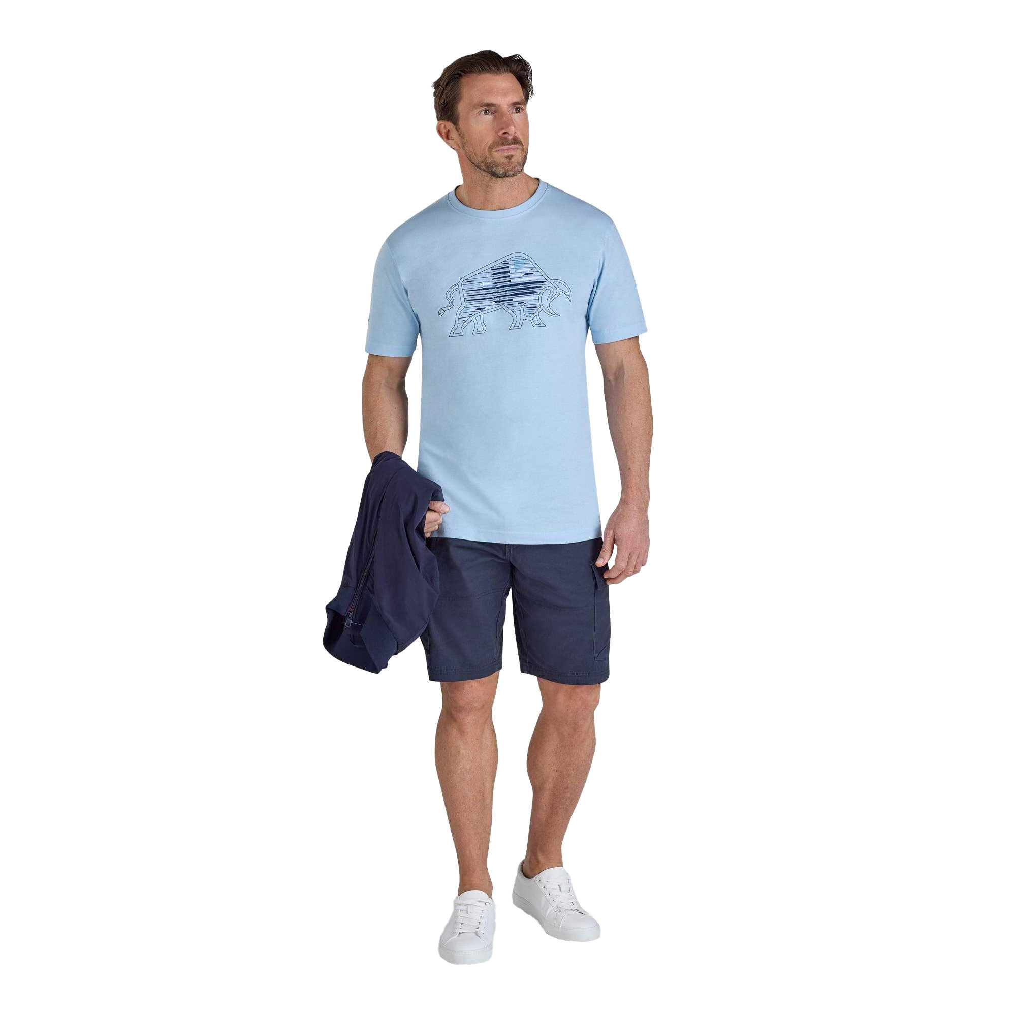 TShirt für Herren Himmelblau 4/4