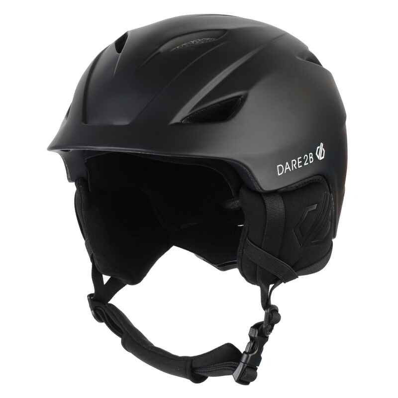 Glaciate Skihelm für Erwachsene, stoßdämpfend - Schwarz