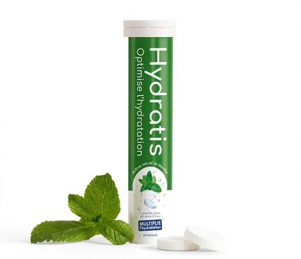 Boisson avec Électrolytes - Formule Isotonique - Menthe - 20 pastilles