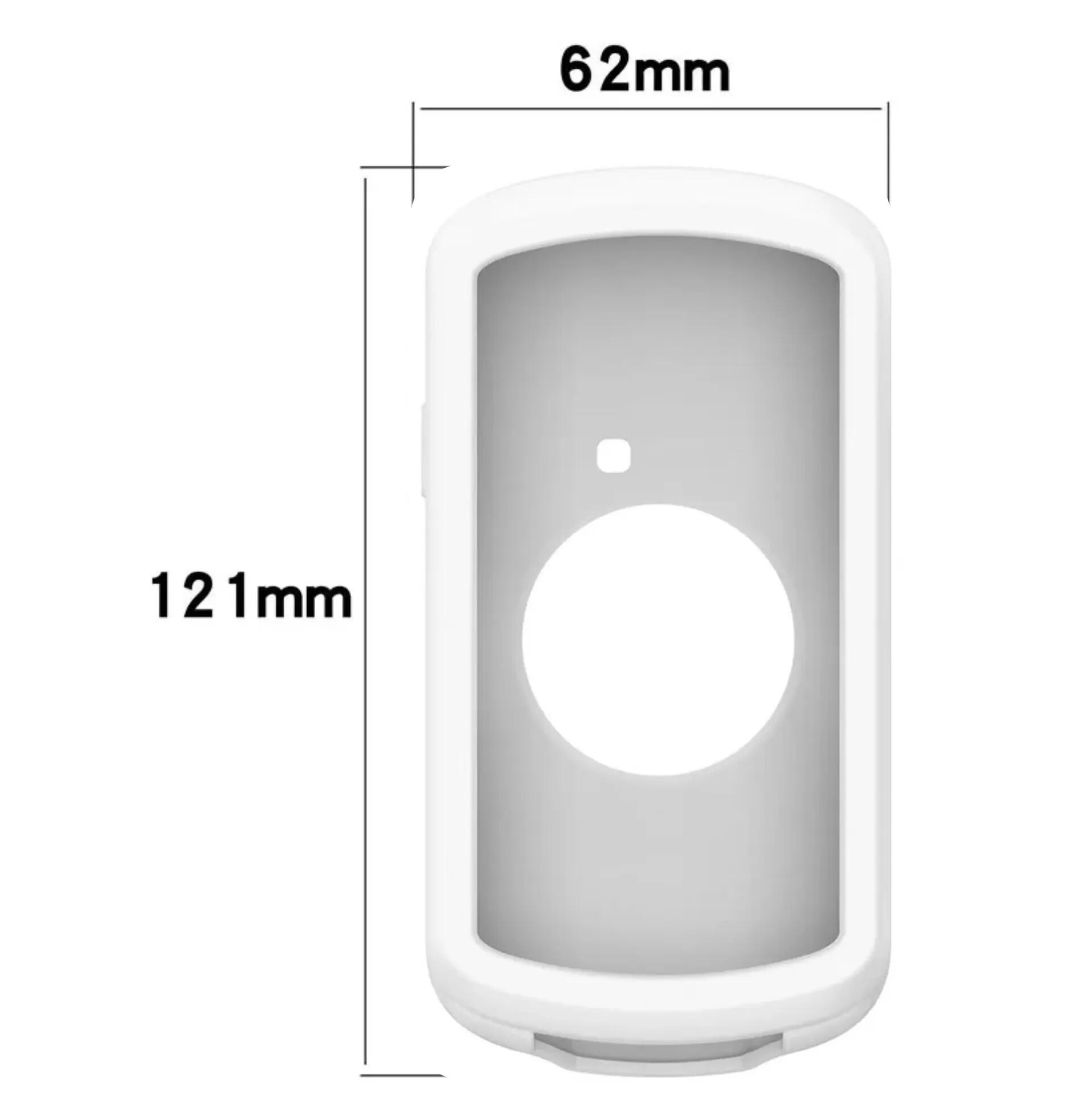 Beschermset Garmin Edge 1040 1030 siliconen hoes wit 2 glas 4/4