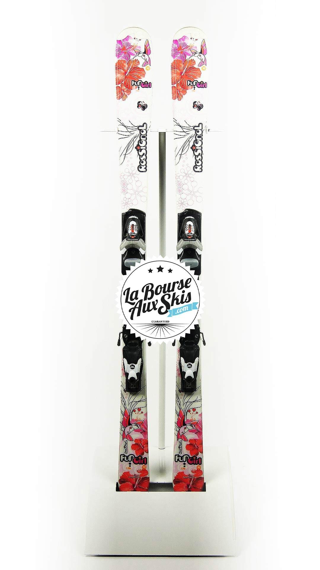 Reconditionné - ROSSIGNOL FUN GIRL -  Très bon état 3/7