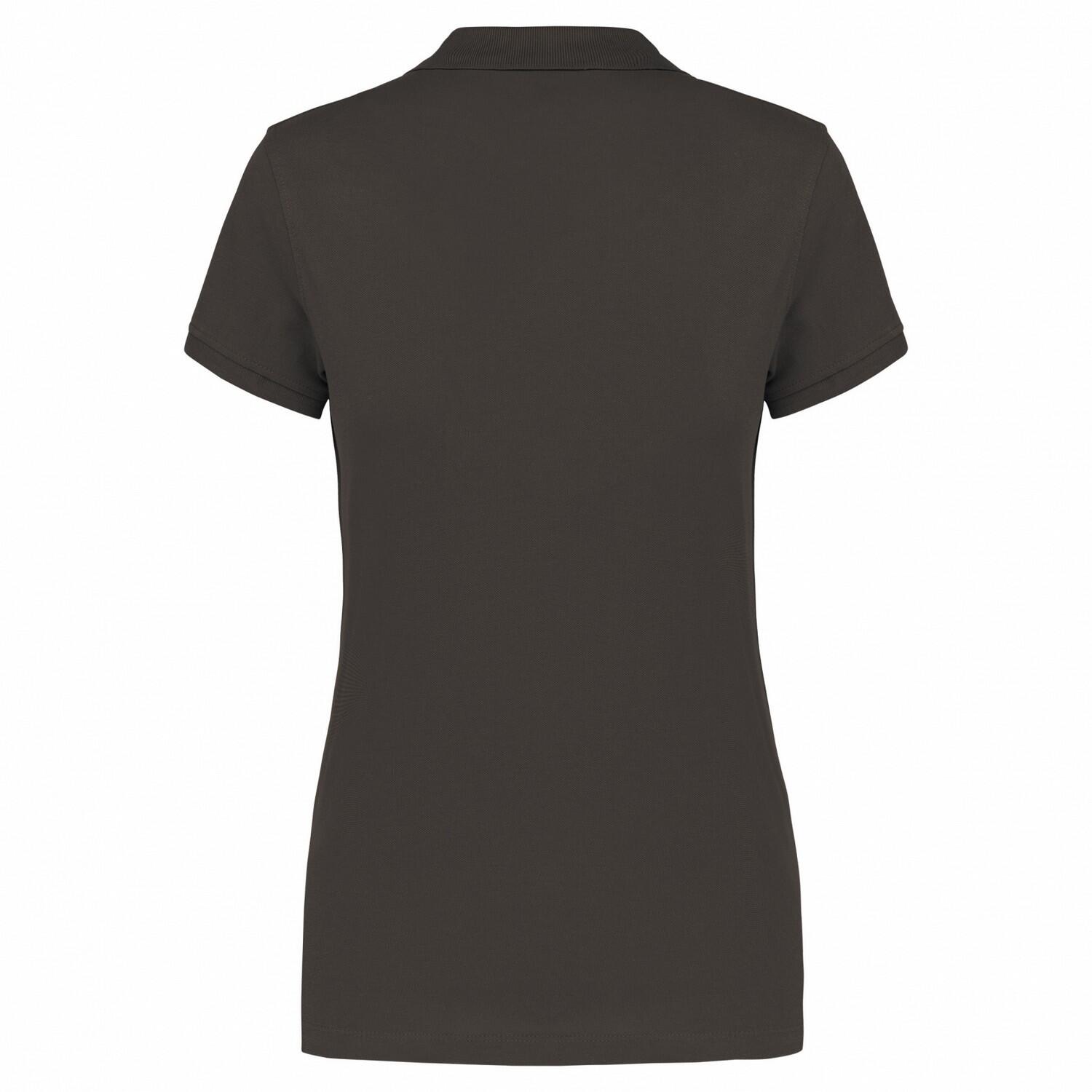 Poloshirt für Damen Dunkelgrau 2/3