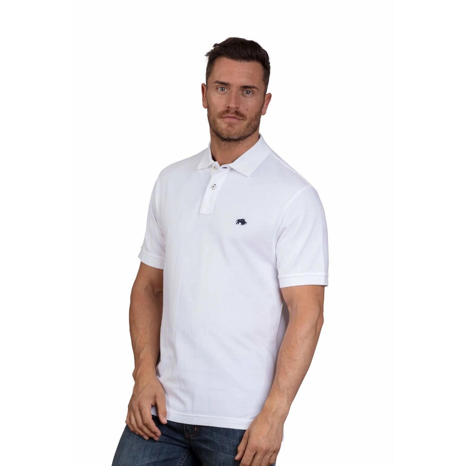 Polo CLASSIC Homme (Blanc) 4/4