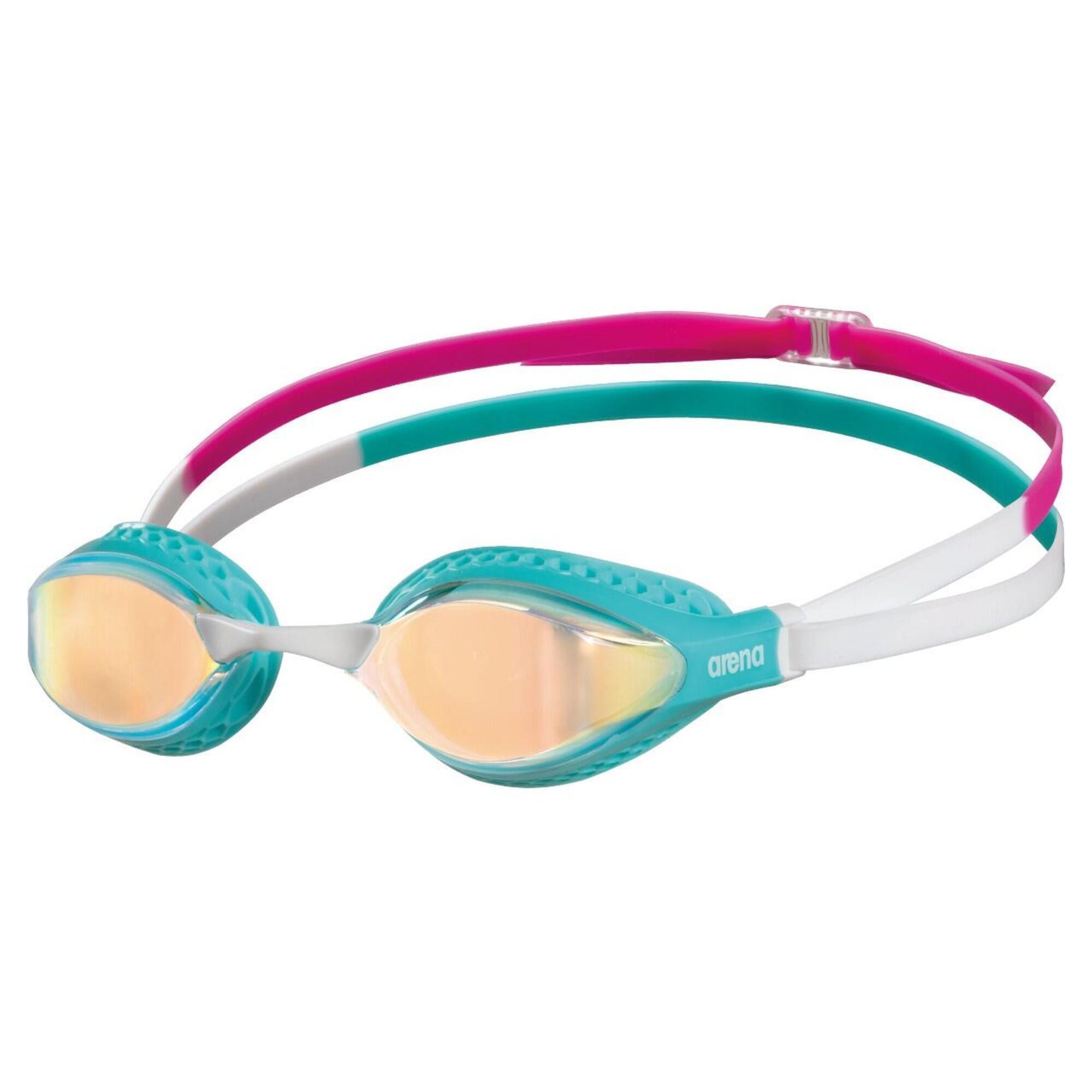 ARENA Arena Airspeed Mirrored Goggles - Yellow Copper/ Turquoise