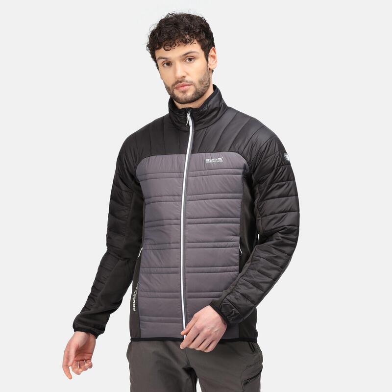 Halton V Homme Randonnée Veste Baffle - Gris foncé