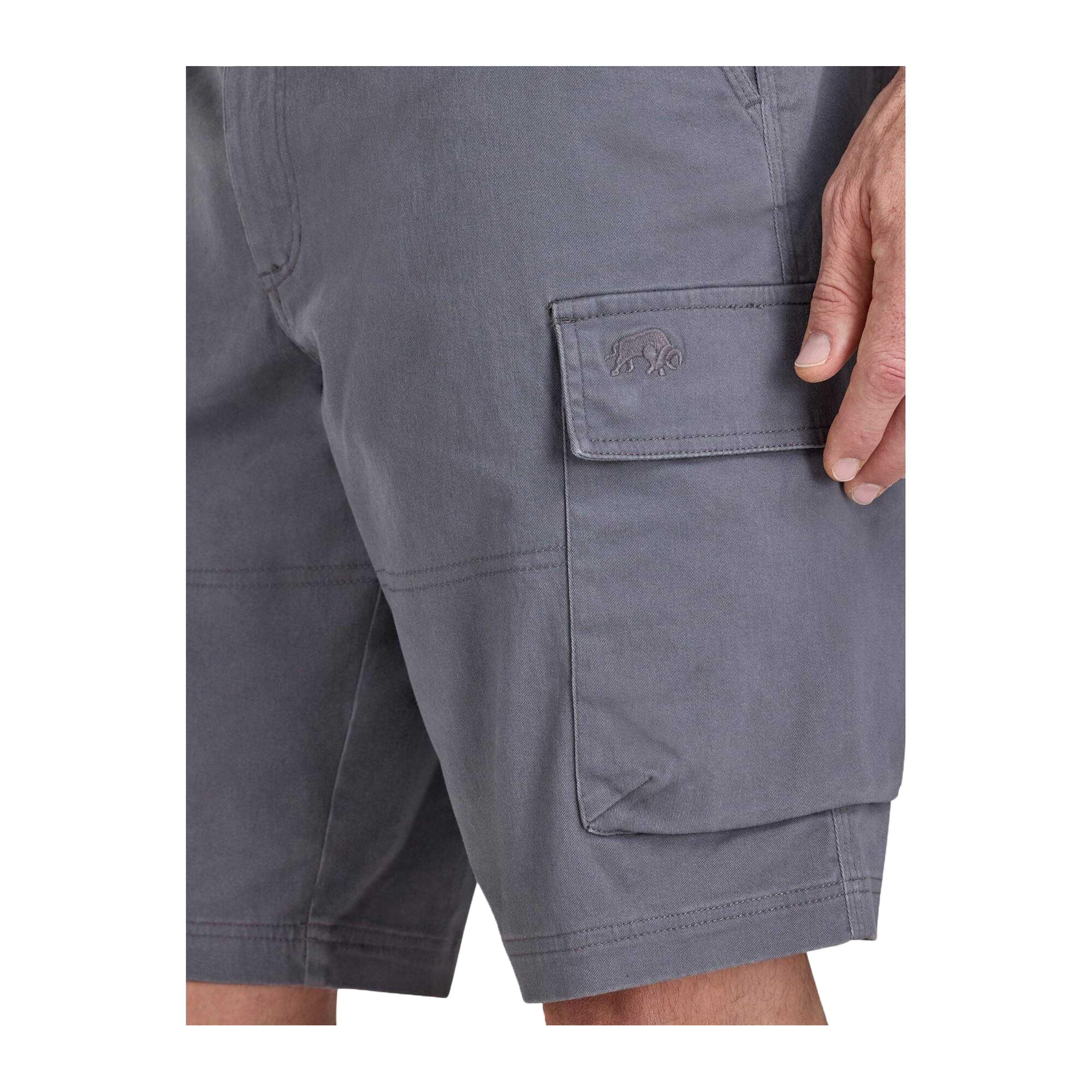 Short À Poches CLASSIC Homme (Gris) 3/4